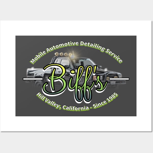 Biff's Automotive Detailing Wall Art by ILLannoyed 